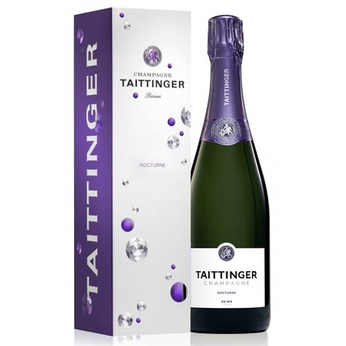 Taittinger Nocturne NV Champagne, 75cl - Perfect Gift